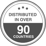 จัดจำหน่ายมากกว่า 90 ประเทศทั่วโลก