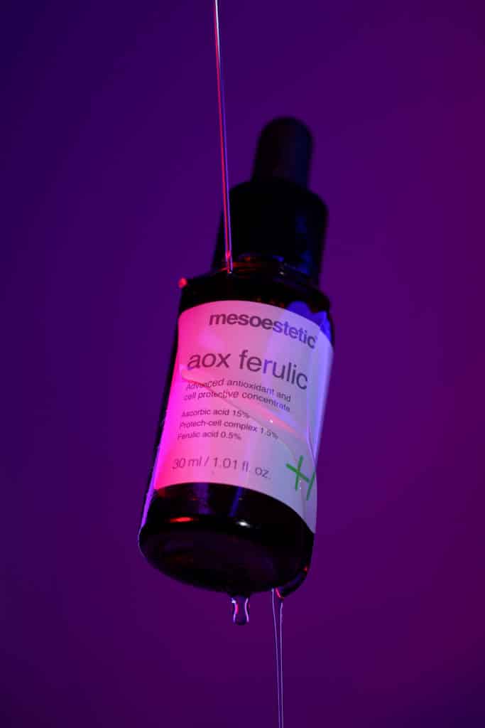 เซรั่มบํารุงผิวหน้า aox ferulic