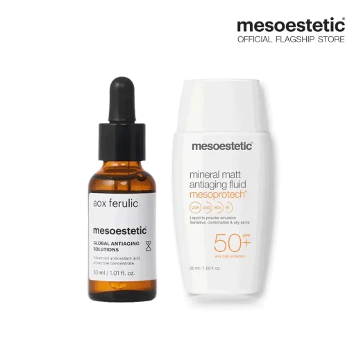 aox + mesoprotech mineral matt antiaging flui.